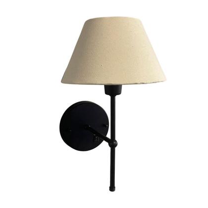 Imagem de Kit 2 Arandelas De Parede Clássica de Alumínio com Interruptor com cúpula Ref 16 com Lâmpada branco frio