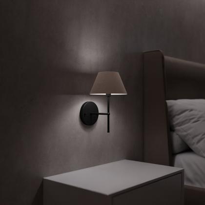 Imagem de Kit 2 Arandelas De Parede Clássica de Alumínio com Interruptor com cúpula Ref 16 com Lâmpada branco frio