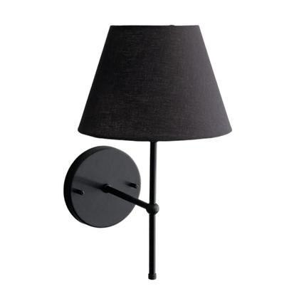 Imagem de Kit 2 Arandelas de Parede Clássica interna Alumínio Com Cúpula Ref 19 iluminação Casa Corredor, Quarto, Sala, Cabeceira de Cama, Banheiro