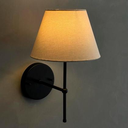 Imagem de Kit 2 Arandelas Parede Clássica interna Com Cúpula Decoração do lar Casa Corredor, Quarto, Sala, Cabeceira de Cama, Banheiro