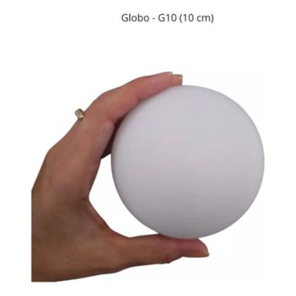 Imagem de Kit 2 Arandelas Parede Interna c/ Interruptor Preto + Led