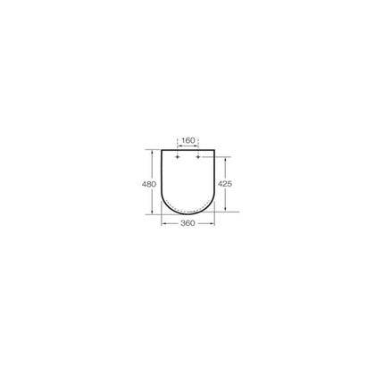 Imagem de Kit 2 Assentos Original com Queda Amortecida Inspira Square Roca