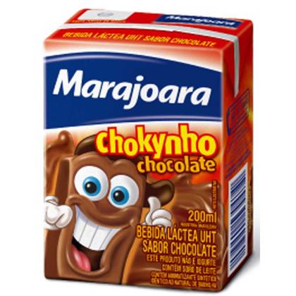 Imagem de Kit 2 até 12 Chokynho Achocolatado Bebida Láctea Chocolate 200ml Kids Marajoara Pronto para Consumo Tamanho:3 Unidades