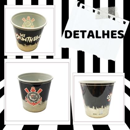 Imagem de Kit 2 Balde Pipoca Grande 2,5L Corinthians Timão Filmes