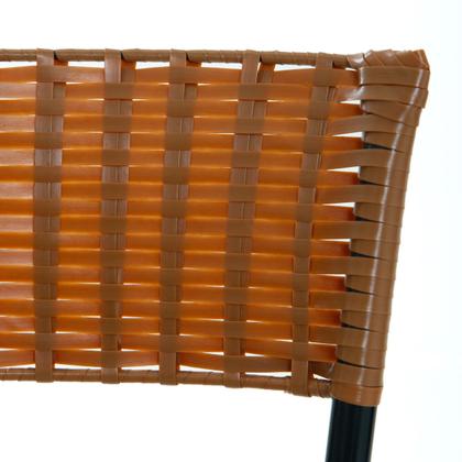 Imagem de Kit 2 Bancos Banquetas Para Bistrô Sofisticadas Com Encosto E Assento Napa Com Estofado