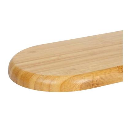 Imagem de Kit 2 Bandeja Bambu Oval 34cm Ecokitchen Mimo Style Travessa Tábua Gamela Petisqueira