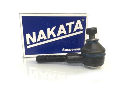 Imagem de Kit 2 Bandeja com 2 Pivô NAKATA Gol G2 95 96 Direção Mecânica + Ponteira Terminal Macho