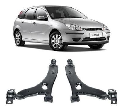 Imagem de Kit 2 Bandeja Leque Dianteiro Ford Focus 2001 02 A 07