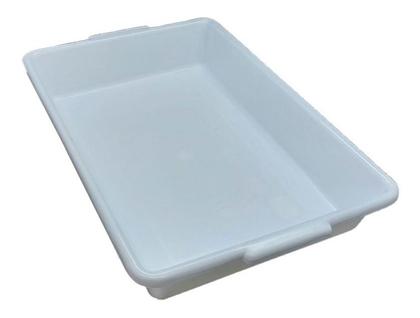 Imagem de Kit 2 Bandeja Plástica Retangular 7 Lts Multiuso Organização