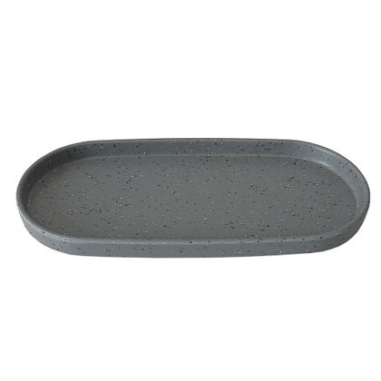 Imagem de Kit 2 Bandeja Prato Oval 24 X 12cm Melamina Multiuso