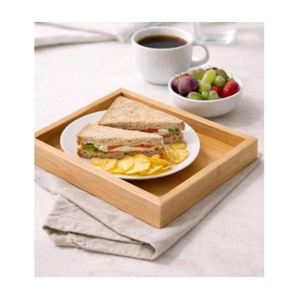 Imagem de Kit 2 Bandejas Mdf Café Manhã Decoração Casa Lovely Vibe