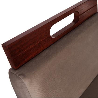 Imagem de Kit 2 Banquetas Altas em Madeira Maciça Florença