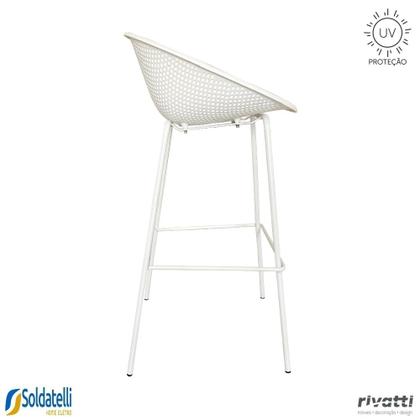 Imagem de Kit 2 Banquetas Outdoor Drops Várias Cores com Proteção UV - Rivatti