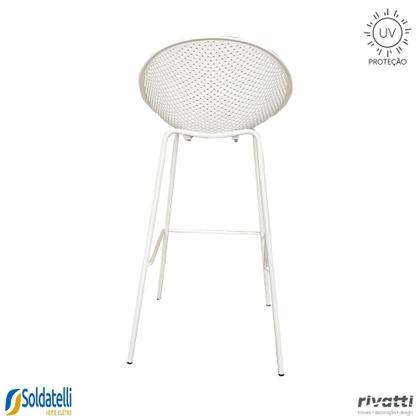 Imagem de Kit 2 Banquetas Outdoor Drops Várias Cores com Proteção UV - Rivatti