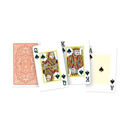 Imagem de Kit 2 Baralhos Pinguim Naipe Convencional Azul e Vermelho (55 Cartas cada Baralho) Copag - 36691