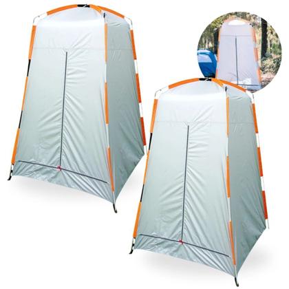 Imagem de Kit 2 Barracas Banheiro Trocador de Roupa Pampa Nautika para Camping / Obras