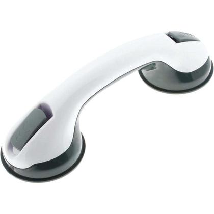 Imagem de Kit 2 Barras De Apoio Portatil Banheiro Para Idosos Deficientes Com Ventosa Forte