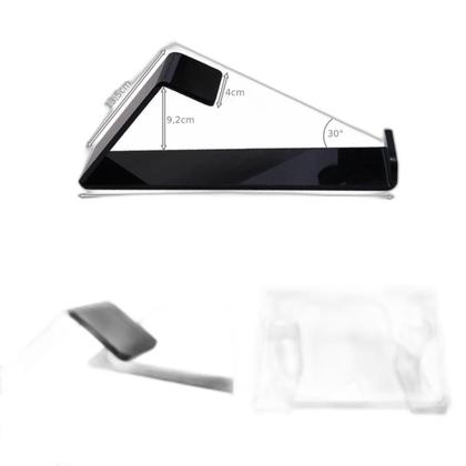 Imagem de Kit 2 Base Suporte Ergonomico Notebook Tablet Apoio Portatil