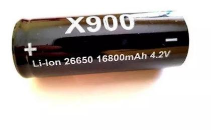 Imagem de Kit 2 Baterias 26650 4,2v 16800mah Li-ion - Recarregável