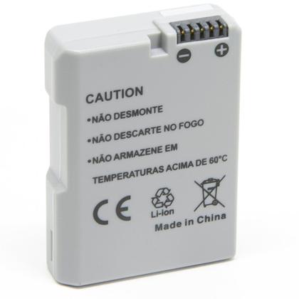 Imagem de Kit 2 Baterias EN-EL14 + carregador para câmera digital e filmadora Nikon SLR P7000, D3100, D3200, D5100, P7100