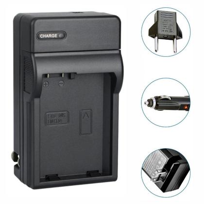 Imagem de Kit 2 Baterias EN-EL14 + carregador para câmera digital e filmadora Nikon SLR P7000, D3100, D3200, D5100, P7100