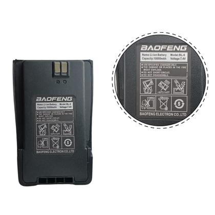 Imagem de Kit 2 Baterias Para Rádio Comunicador Baofeng Modelo UV6