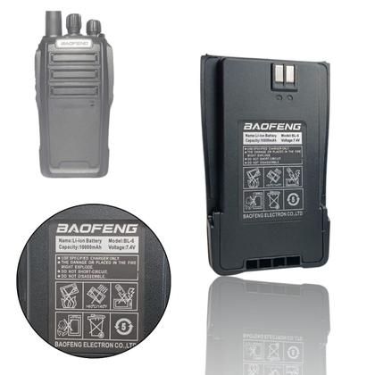 Imagem de Kit 2 Baterias Para Rádio Comunicador Baofeng Modelo UV6