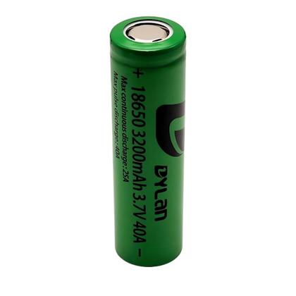 Imagem de kit 2 Baterias Recarregáveis 18650 3200mAh 3.7v 40A Li-ion para Câmeras IP Wi-Fi Qualidade Premium