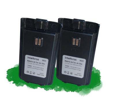 Imagem de Kit 2 Baterias Recarregavel Intelbras para Rádio Comunicador Rc3002 G2