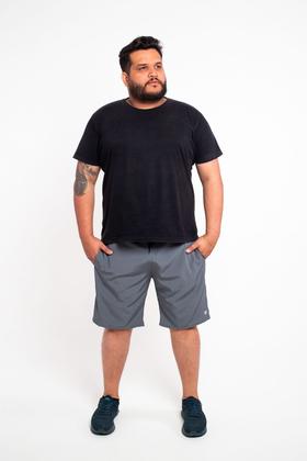 Imagem de Kit 2 Bermuda Plus Size Masculina Tactel Com Elastano