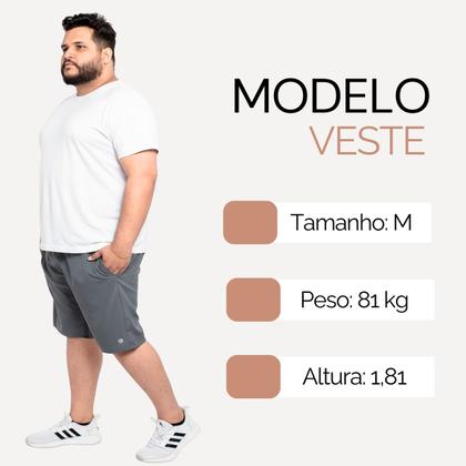 Imagem de Kit 2 Bermuda Plus Size Masculina Tactel Com Elastano