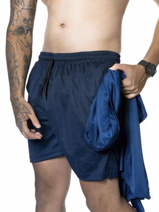 Imagem de Kit 2 Bermuda Short fit Masculina Academia Corrida c/ Compressão Elastano
