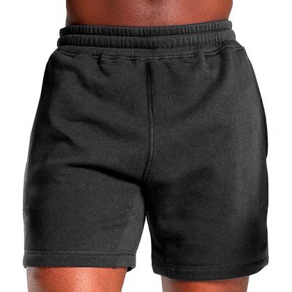 Imagem de Kit 2 Bermudas De Moletom, Short Com Elástico Na Cintura