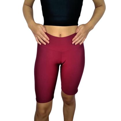 Imagem de Kit 2 Bermudas Femininas Justas Cós Lisas Cores Sortidas Suplex Pp ao Plus Size