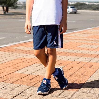 Imagem de KIT 2 Bermudas Infantil Lisa Tactel com Elastano Uniforme Escolar Cós de Elástico 307