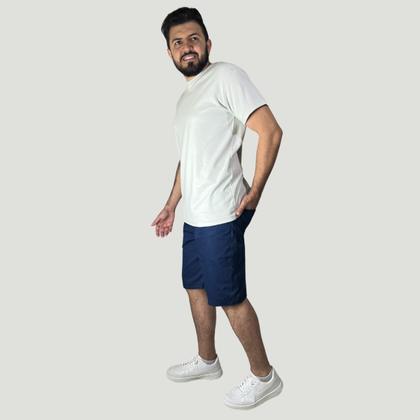 Imagem de Kit 2 Bermudas Sarja Masculina Plus Size Tamanho 48 Ao 58