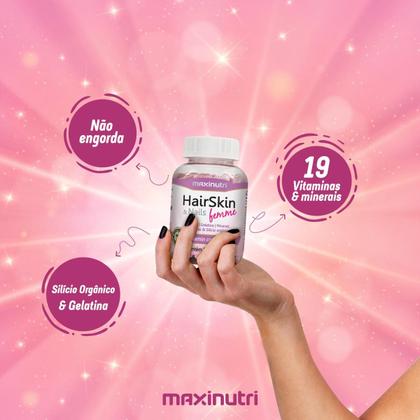 Imagem de Kit 2 Biotina Gelatina Minerais Viaminas e Silício HairSkin e Nails Femme Maxinutri