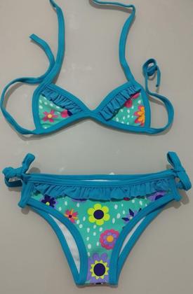 Imagem de Kit 2 Biquini Menina Praia Com Estampas Alegres