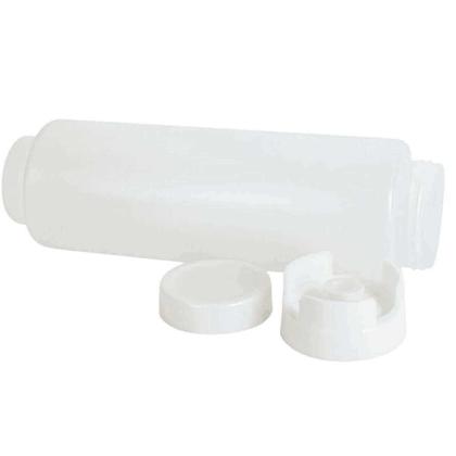 Imagem de Kit 2 Bisnagas Invertidas 710ml Ketchup Maionese Profissional Hambúrguer Lanchonete Molhos