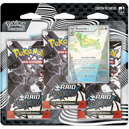 Imagem de Kit 2 Blister Triplo Raio Preto E Fogo Branco Pokémon Escarlate e Violeta V10.5