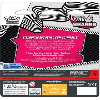 Imagem de Kit 2 Blister Triplo Raio Preto E Fogo Branco Pokémon Escarlate e Violeta V10.5