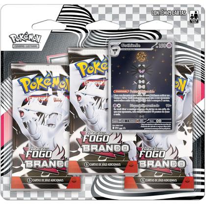 Imagem de Kit 2 Blister Triplo Raio Preto E Fogo Branco Pokémon Escarlate e Violeta V10.5