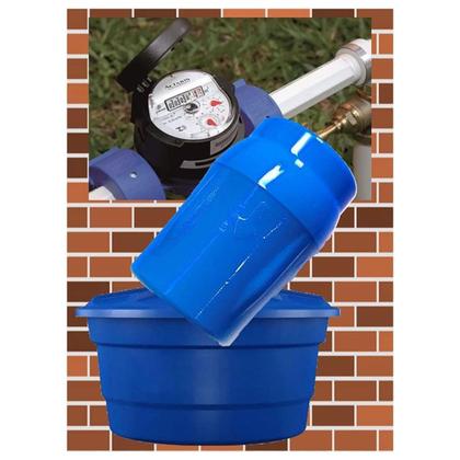 Imagem de Kit 2 Bloqueador De Ar Premium Hidrômetro Redutor De Conta D'água