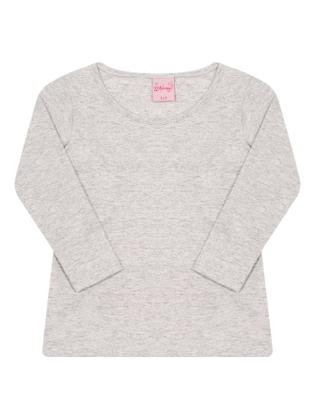 Imagem de Kit 2 Blusa Menina Manga Longa Infantil Juvenil Meia Estação