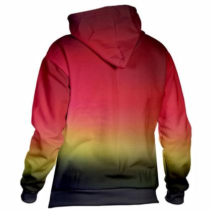 Imagem de Kit 2 Blusa Moletom De frio Degrade Com Capuz e Bolsos Laterais