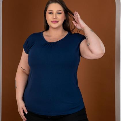 Imagem de Kit 2 Blusas Femininas Blusinha Camiseta Camisa Blusa Colorida Soltinhas Feminina Com Elastano