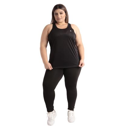 Imagem de Kit 2 Blusas Regata Plus Size MESH Premium Feminina Academia