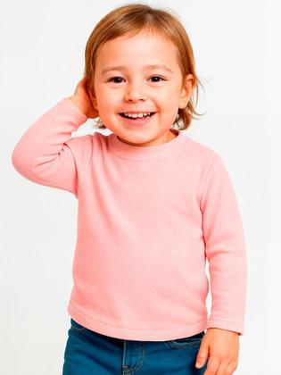 Imagem de Kit 2 Blusas Térmicas infantil Menina Manga Longa Térmicas Manga longa Inverno Infantil menina