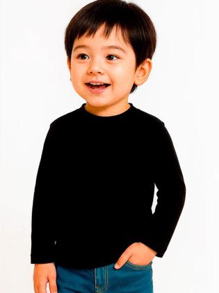 Imagem de Kit 2 Blusas Térmicas infantil Menino Manga Térmicas Manga longa Inverno Infantil menino