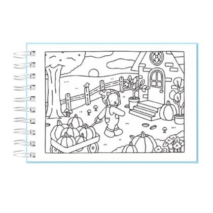 Imagem de Kit 2 Bobbie Goods Livros De Colorir Capa Dura 50 Folhas